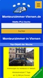 Mobile Screenshot of monteurzimmer-viersen.de